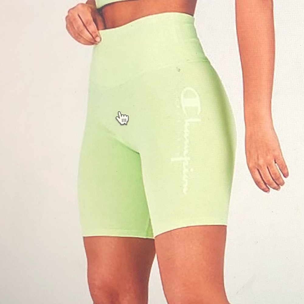 Womens Champion Power Cotton Bike Shorts
